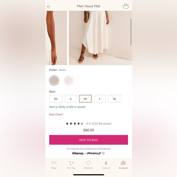 Free People “Main Street MIDI” dress in black, size medium, NWT - Picture 6 of 6